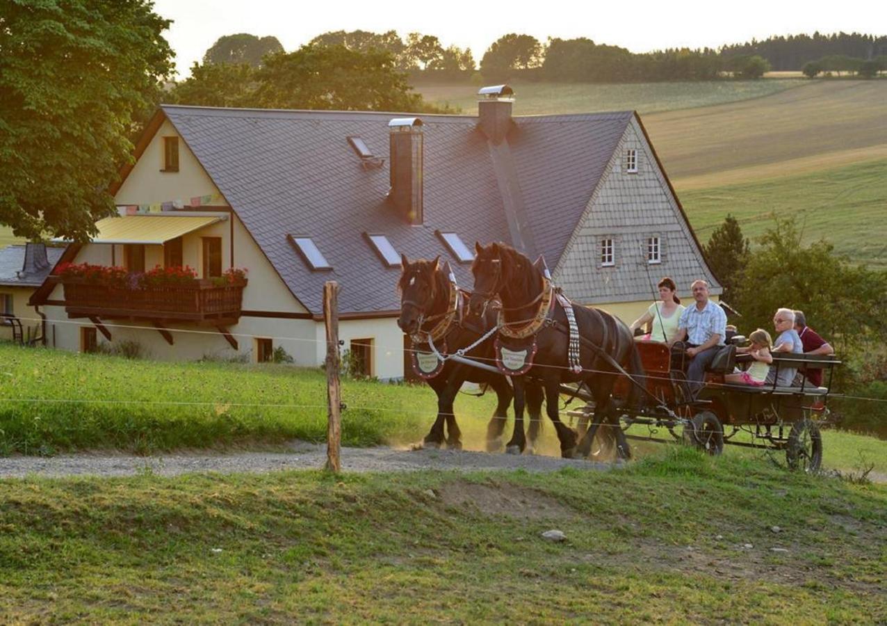Ferienhof Kuerschner Drebach Exterior foto
